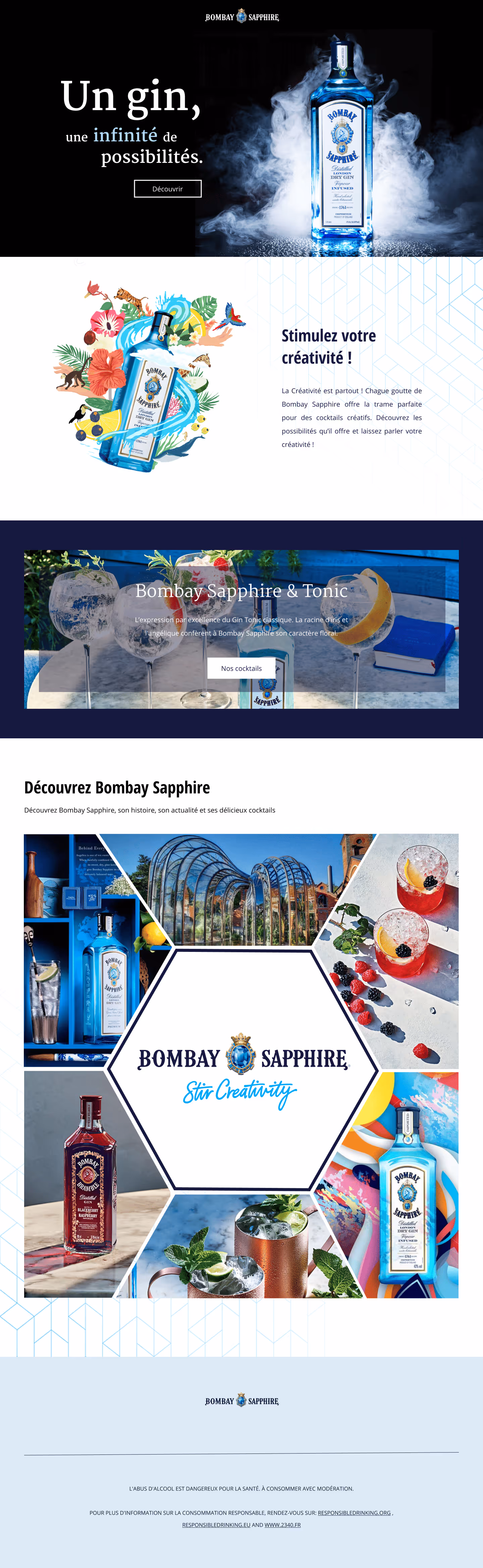 Landing Page Bombay Sapphyre