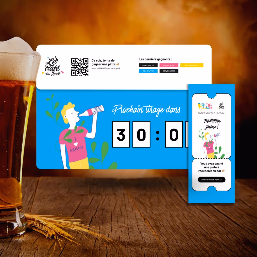 digital village concours happy hour reco